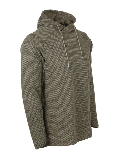 King's Grid Hoodie in Coffee | Corbotras lochi