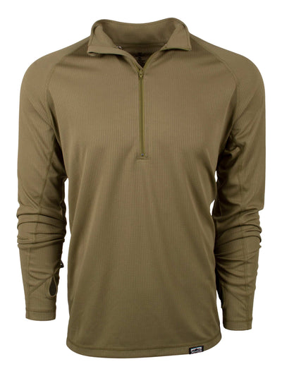 XKG Elevation 1/4 Zip in Olive Drab | Corbotras lochi