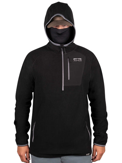 XKG Covert Hoodie in Black | Corbotras lochi