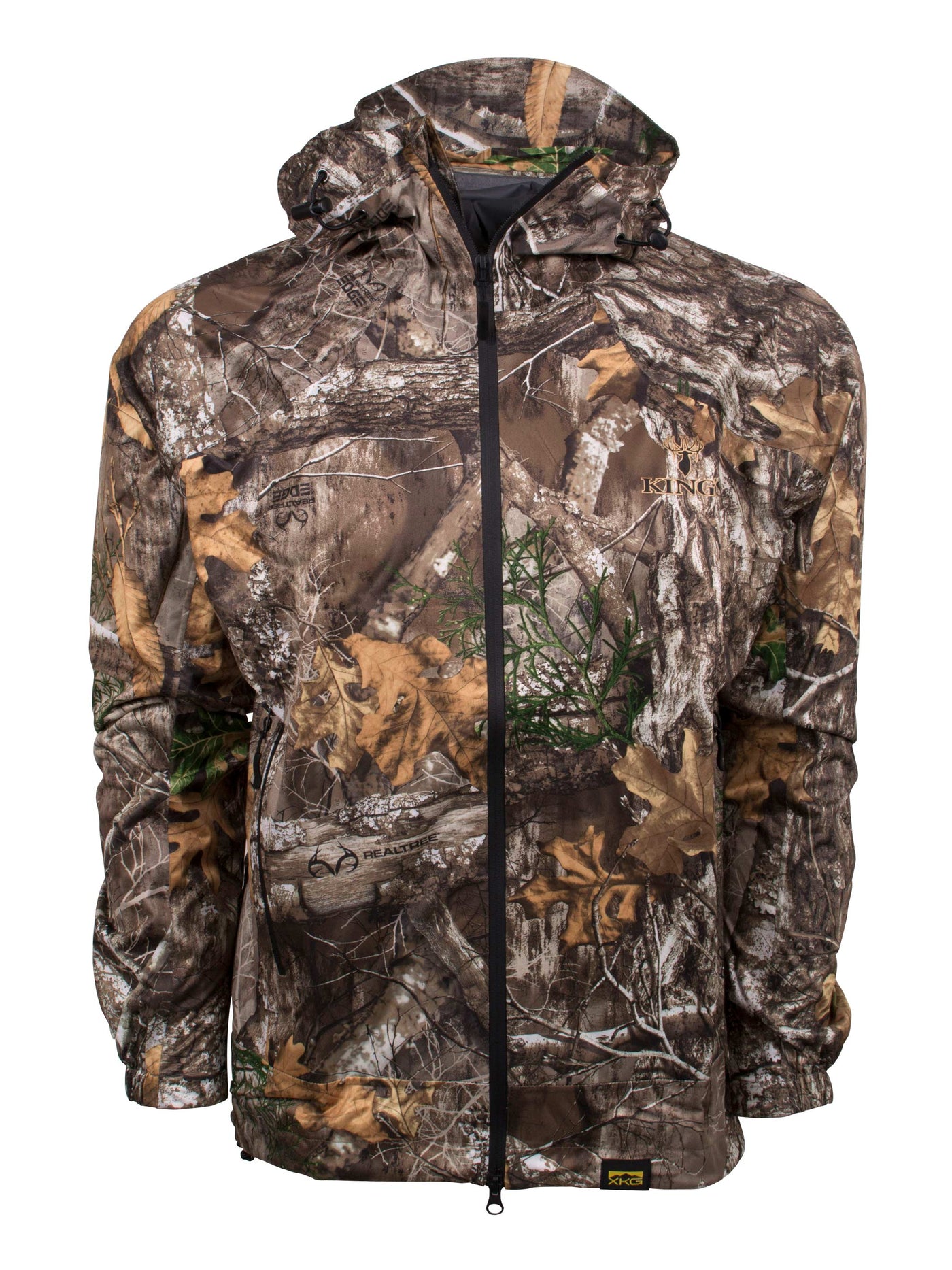 XKG Windstorm Rain Jacket in Realtree Edge | Corbotras lochi