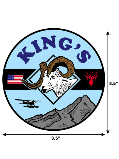 Alaskan Sheep Sticker