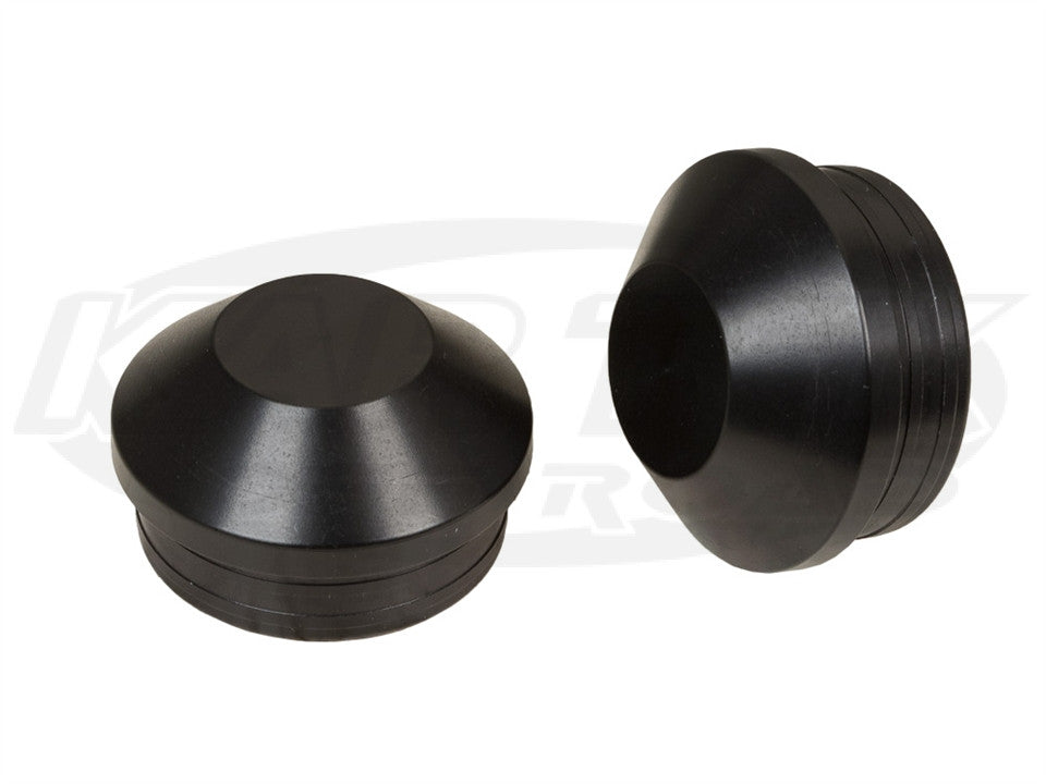 Black Anodized Aluminum Tube End Caps For 2 Inch X 0120 Wall Tubing S Racegear Wa 