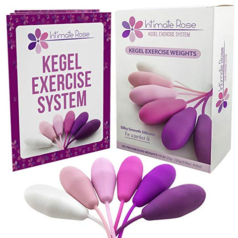 Alternatives to kegel eggs - Intimate Rose kegel exercise weights.