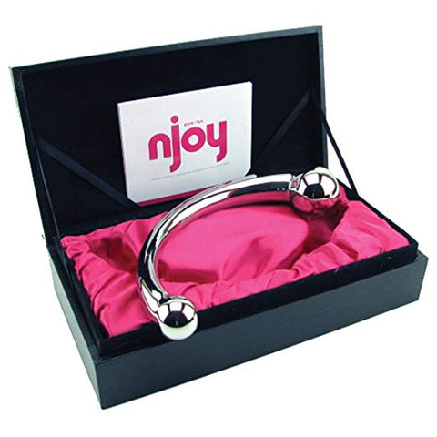 Njoy Pure Wand stainless steel dildo and g-spot stimulator