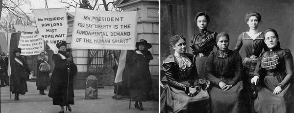 A century ago, women in the United States did not have the right to vote