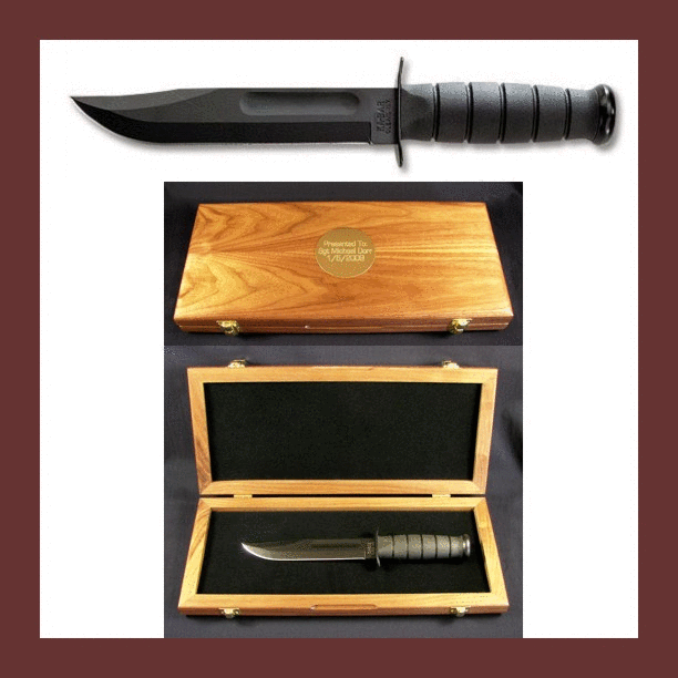 KA-BAR 1213 Knife Presentation Set