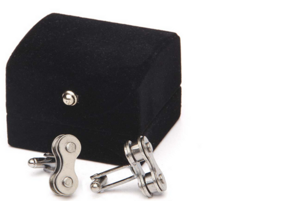 Ethical + Eco Gifts for Guys - Bike Chain Cufflinks