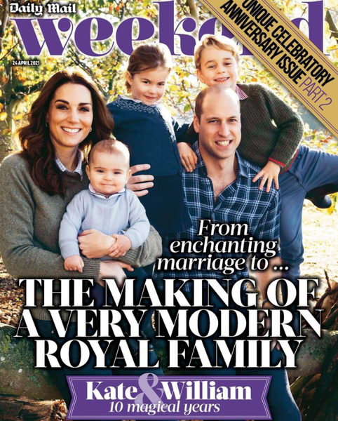 Weekend Magazine April 24 2021 Prince William And Kate Middleton 10 M Yourcelebritymagazines 6650