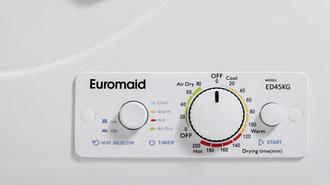 Euromaid ED45KG 4.5KG Vented Dryer