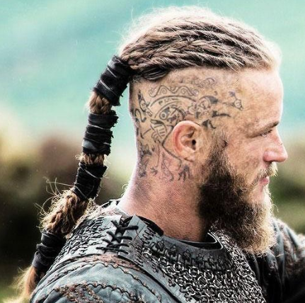 Viking braiding hair