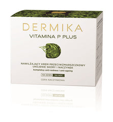 Dermika Vitamina P Plus Ukojenie Skóry I Naczynek nawilżający krem przeciwzmarszczkowy na dzień i na noc 50ml
