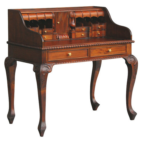 England Queen Anne Writing Desk Teak Warehouse Sale Com Amerrich