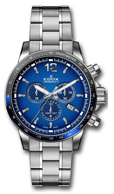 Edox Chronorally S Titanium Chronograph 10227 TINCA NIN For $547