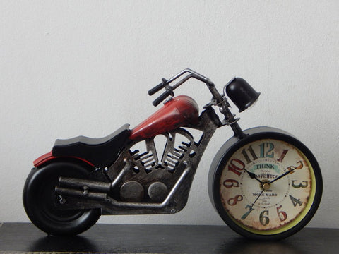 ceas decorativ motocicleta