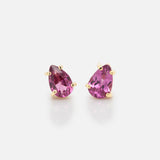 Aretes 'Orbit' Granate Raspberry