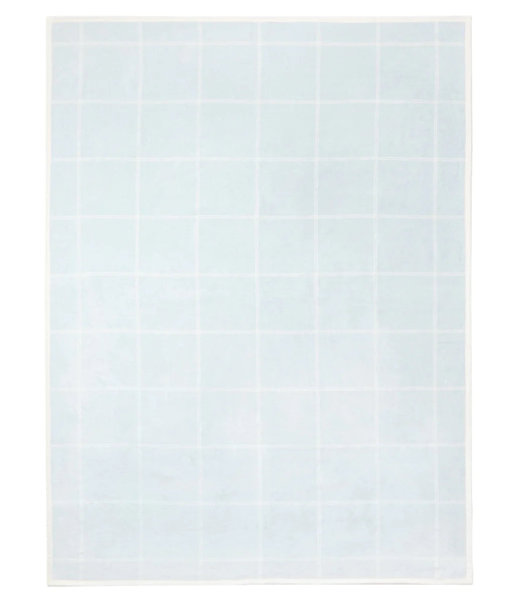 Chappy Wrap - Light Blue Classic Plaid