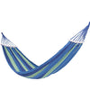 blue outdoor hammock