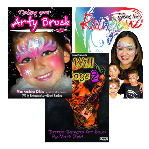 Face and Body Painting DVDs