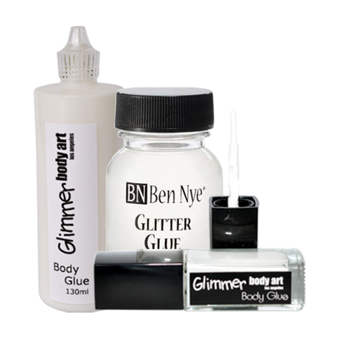 Glitter Adhesives and Tools