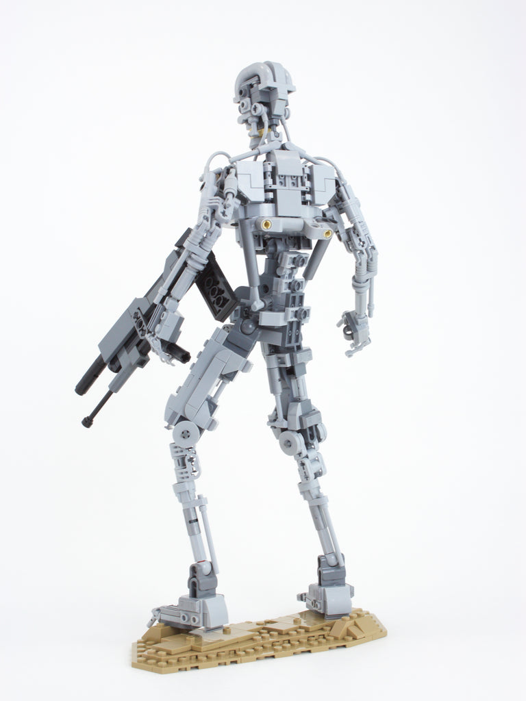 Instructions for Custom LEGO Terminator T-800 – Build Better Bricks