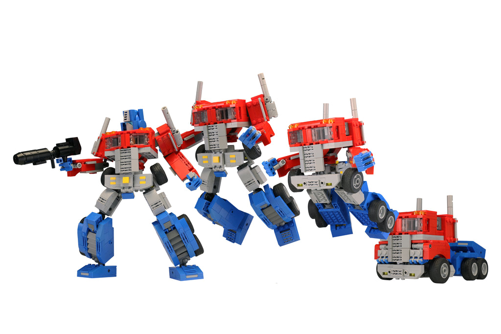 transformers optimus prime transformation