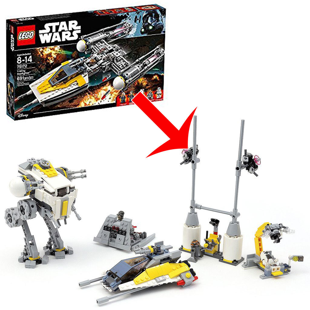 y wing lego set