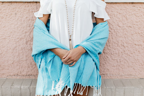 Turkish Towel Shawl