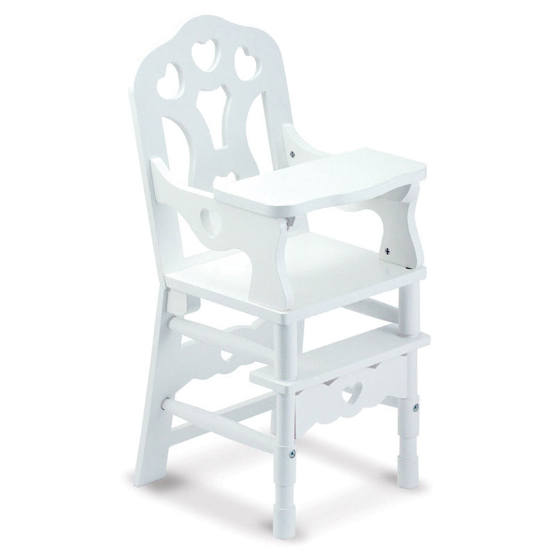 Melissa Doug Wooden High Chair For Dolls Cullen S