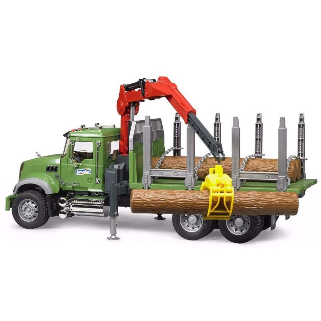 bruder mack logging truck