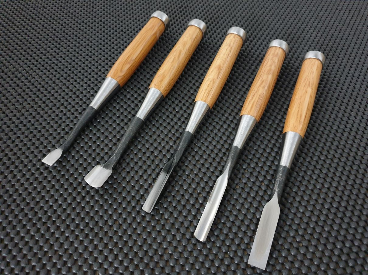 Kawasei Japanese Carving Chisels  Tsurugi-15 Premium Wood Carving Set –  ProTooling