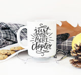 Book Lover Gift Nerd Girl One More Chapter