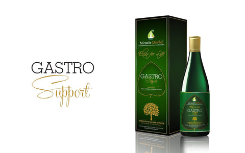Miracle Drinks Gastro Support - Relief From Acidity ,Gastric Pain ,Ulcer ,Constipation