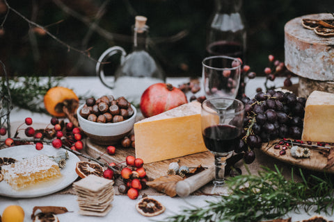 Christmas cheese styling