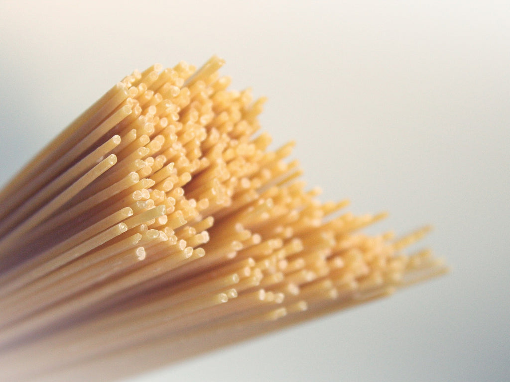 QUICK AND EASY BEST VEGAN Spaghetti Carbonara - picture of shaghetti
