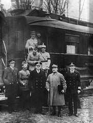 Signing of WW1 Armistice on 11 November 1918