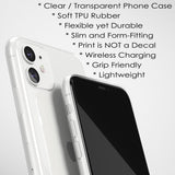 Three Initials Circle Monogram Phone Case
