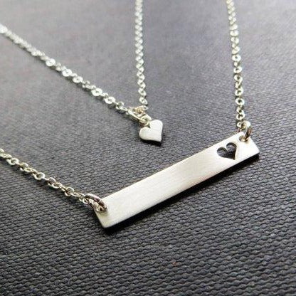 mother daughter cross necklace