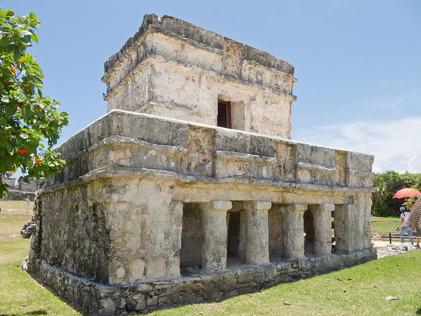 Tulum Ruins, Temple of the Frescoes, Tulum Mexico, The Botanical Journey