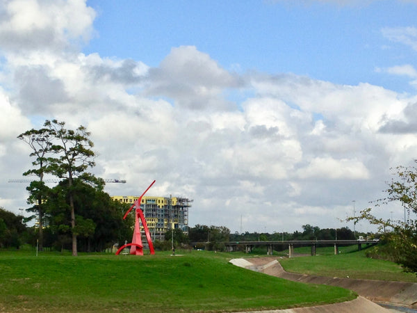 Stude Park, Channelized Bayou, Concrete Bayou, Houston Flood Control, Bayou Defined