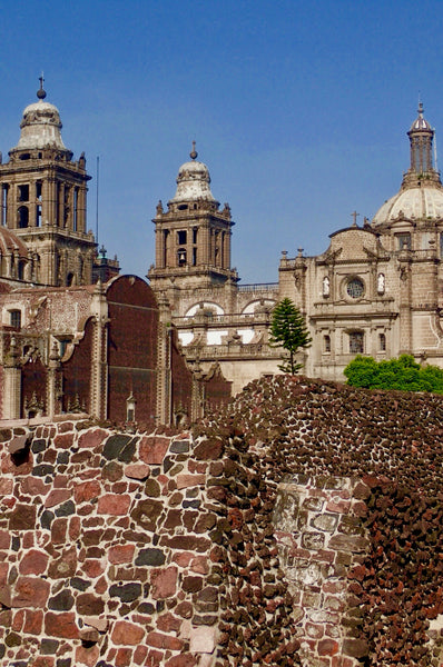 Mexico City, Templo Mayor, Aztec Ruins, Archaeology, El Zocalo, Plaza Mayor