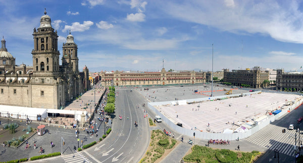 El Zòcalo, Mexico City, Palacio Nacional, National Palace, Plaza de la Constitucion, Aztec Empire, Central Plaza
