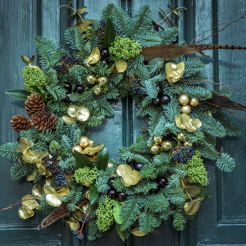 Christmas Wreath, Wreath, Door Wreath, History of Christmas, Jez-timms, unsplash