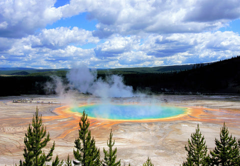 Geyser Basin, Yellowstone National Park