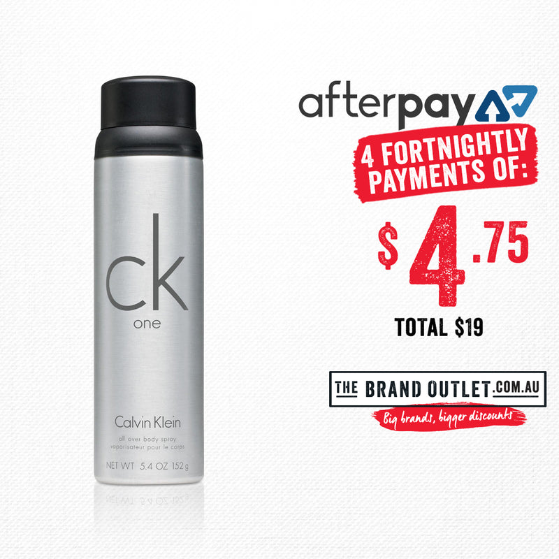 calvin klein one body spray