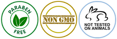 non gmo organic essential oils paraben free cruelty free