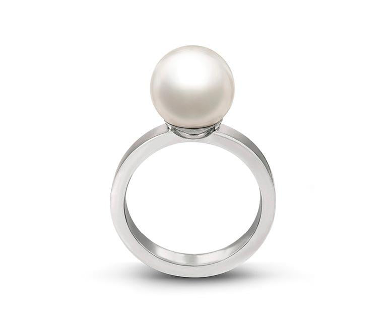 simple pearl ring