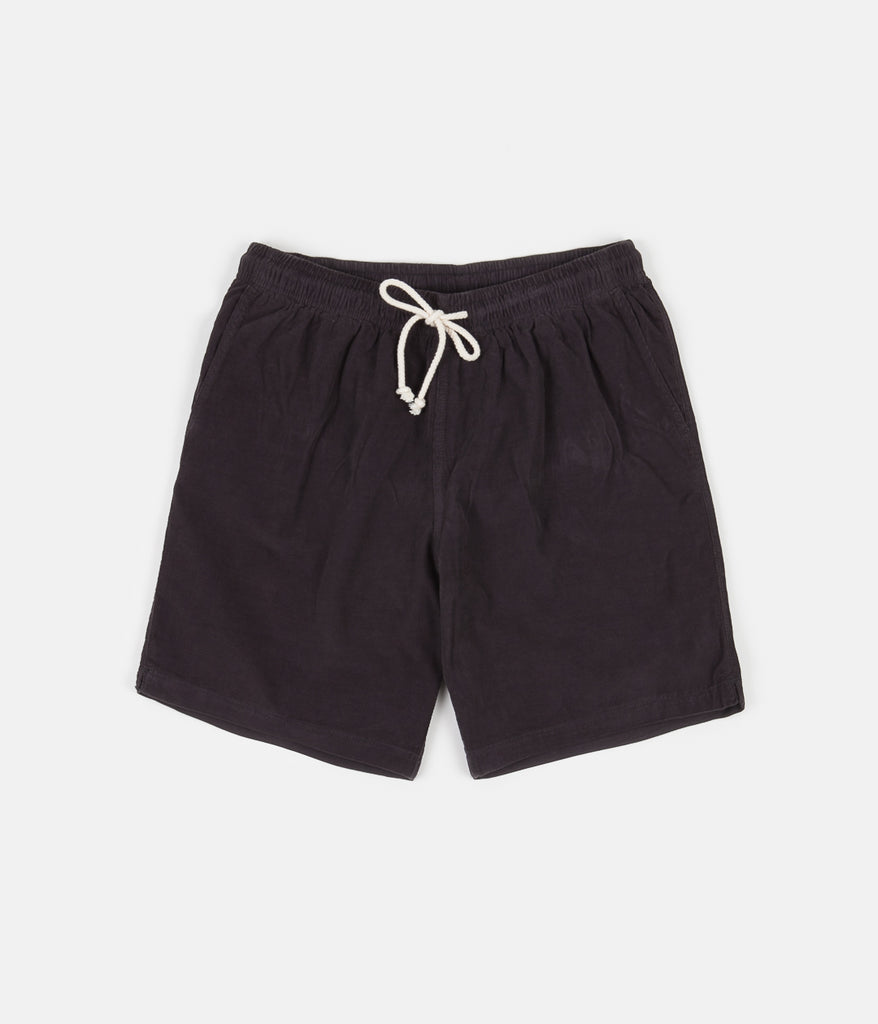 black summer shorts