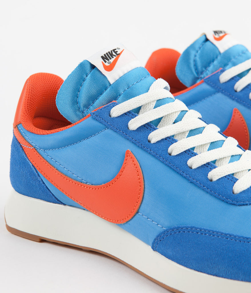 orange and blue nikes