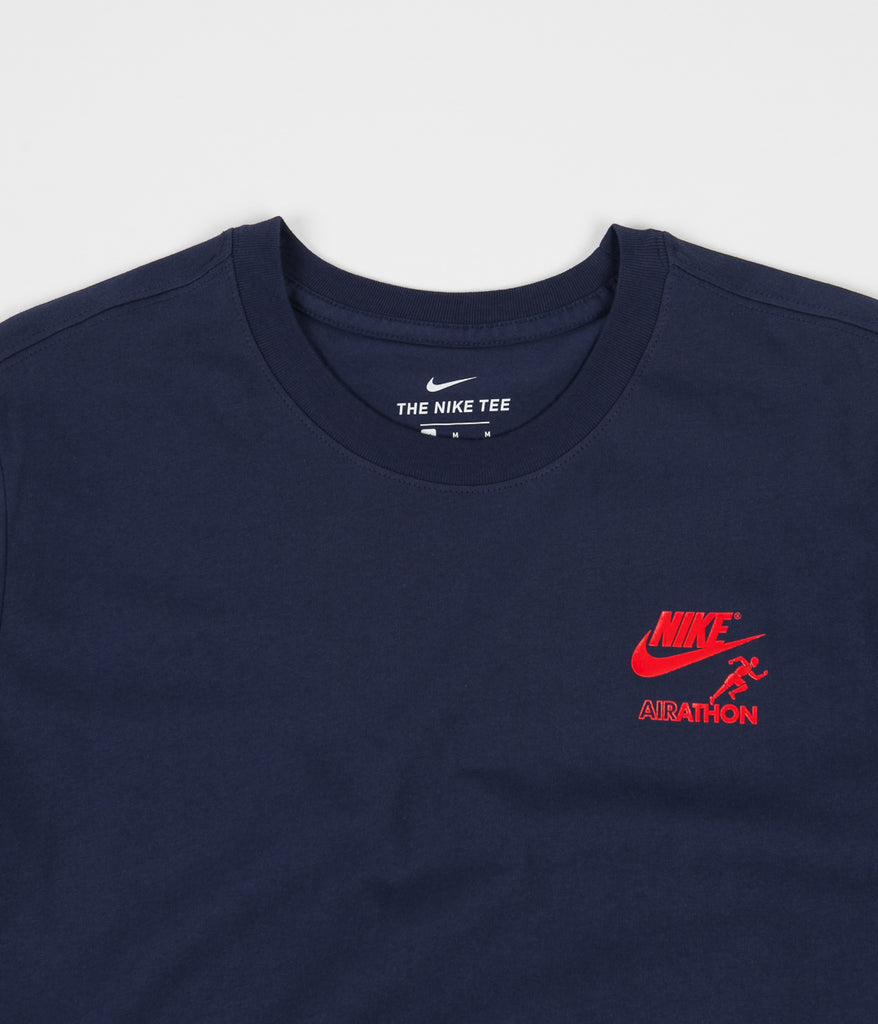 navy nike shirt