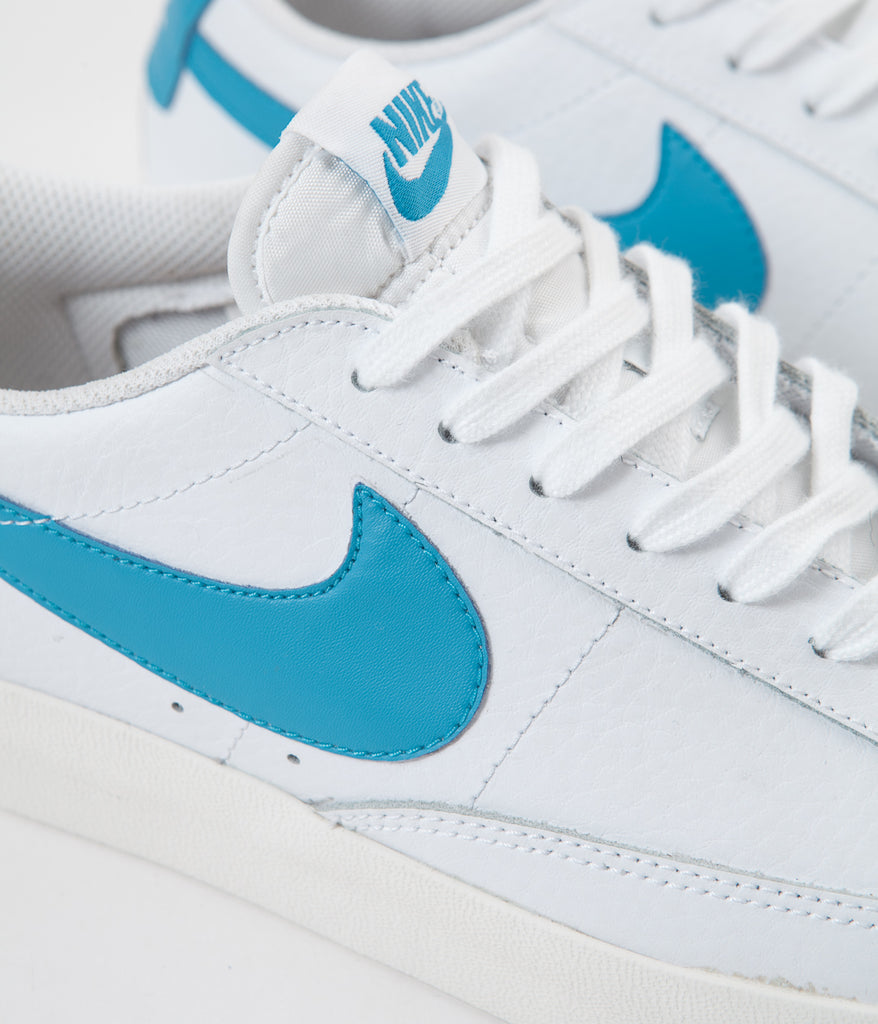 Nike Blazer Low Leather Shoes - White 